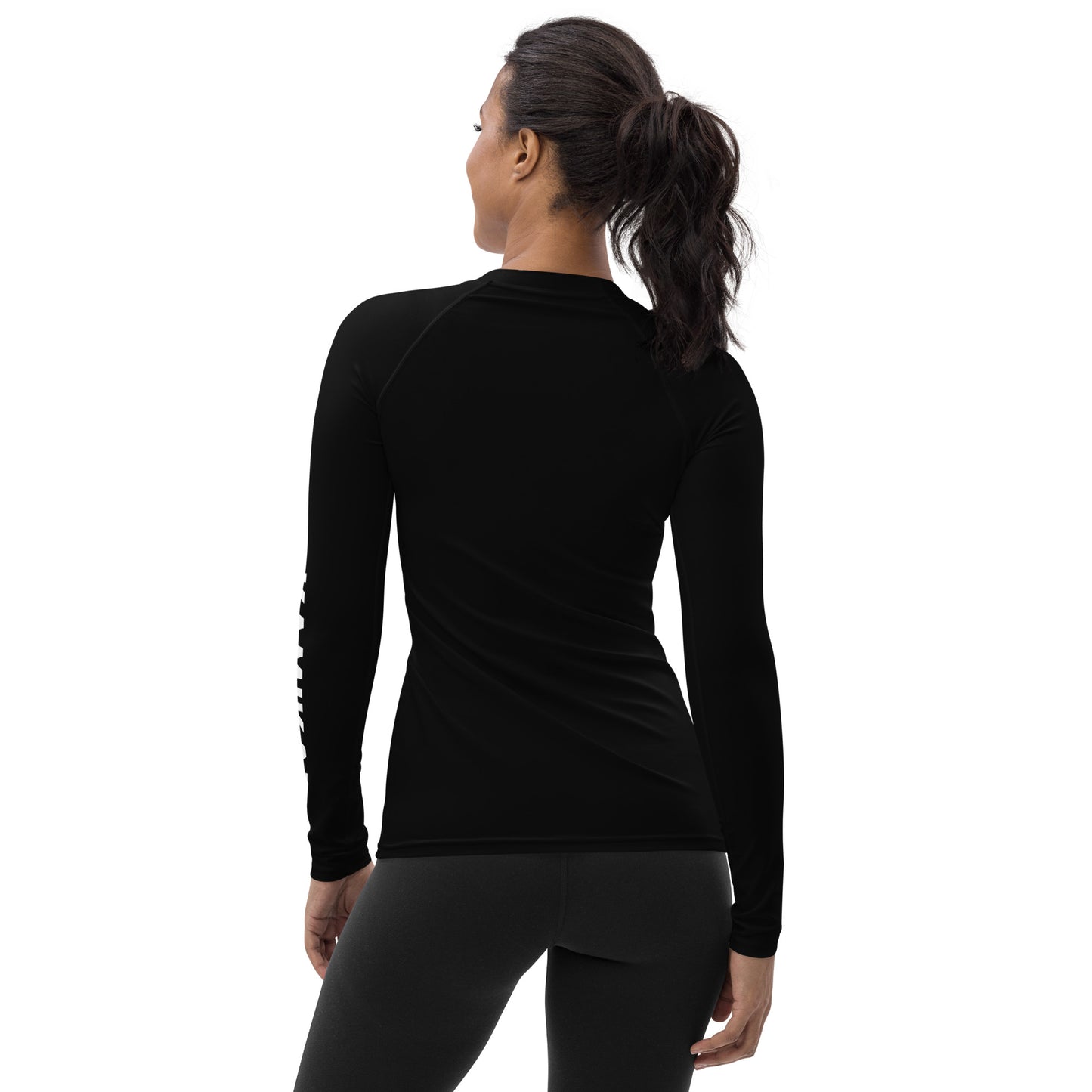 Afraid of Average Women's Rash Guard (UPF 50+)