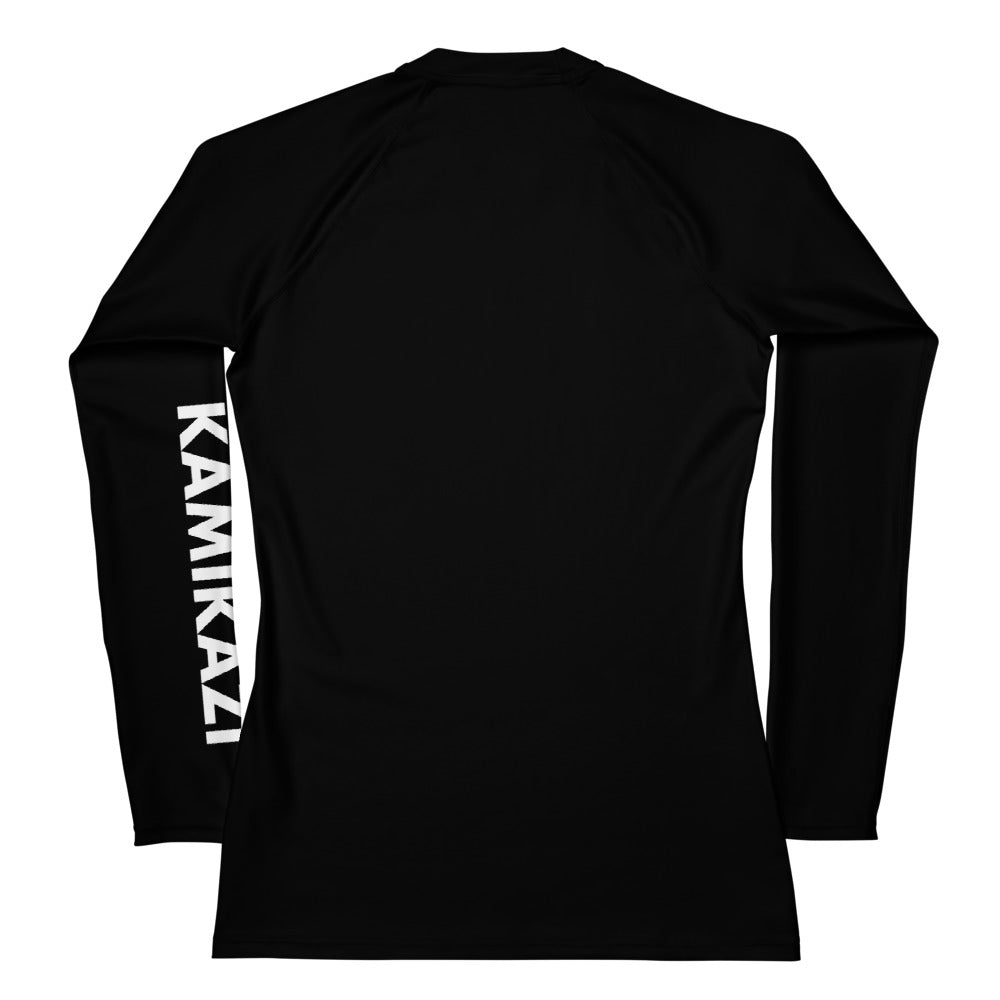 Afraid of Average Women's Rash Guard (UPF 50+)