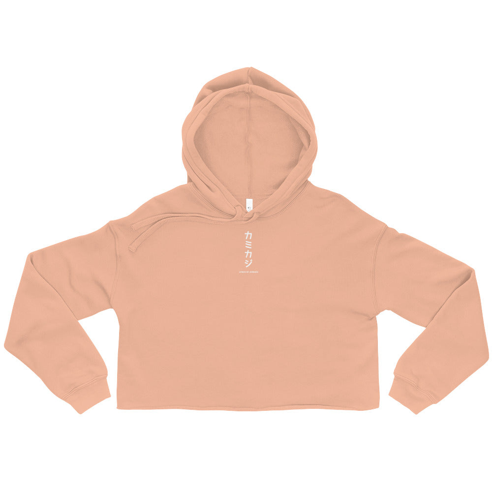 Afraid of Average Crop Hoodie